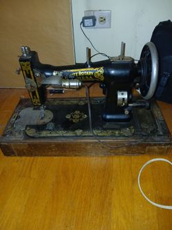 White Rotary Sewing Machine