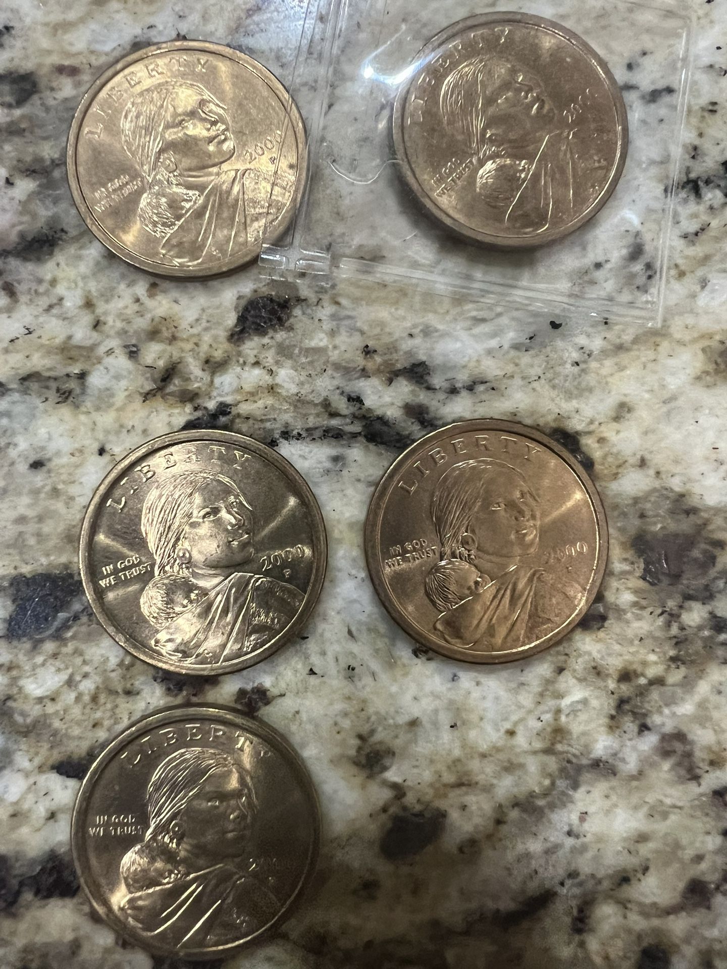 🔥💥 2000-D $1 Sacajawea Dollar Coins 🔥🔥