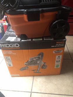 RIDGID WD4070 4-Gallon Wet/Dry Vac