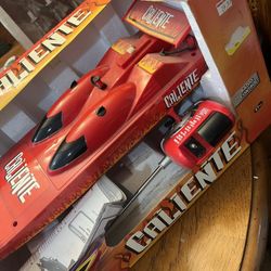 Vintage Remote Control Racing Boat