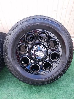 Brand new ford f250 f350 OEM Tremor 20 inch wheels and tires