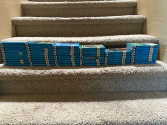 HARDY BOYS Glossy Cover Hardback Books (51) Nice Set for Young Readers