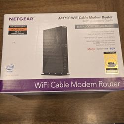 Netgear AC1750 Cable Modem + WiFi Router
