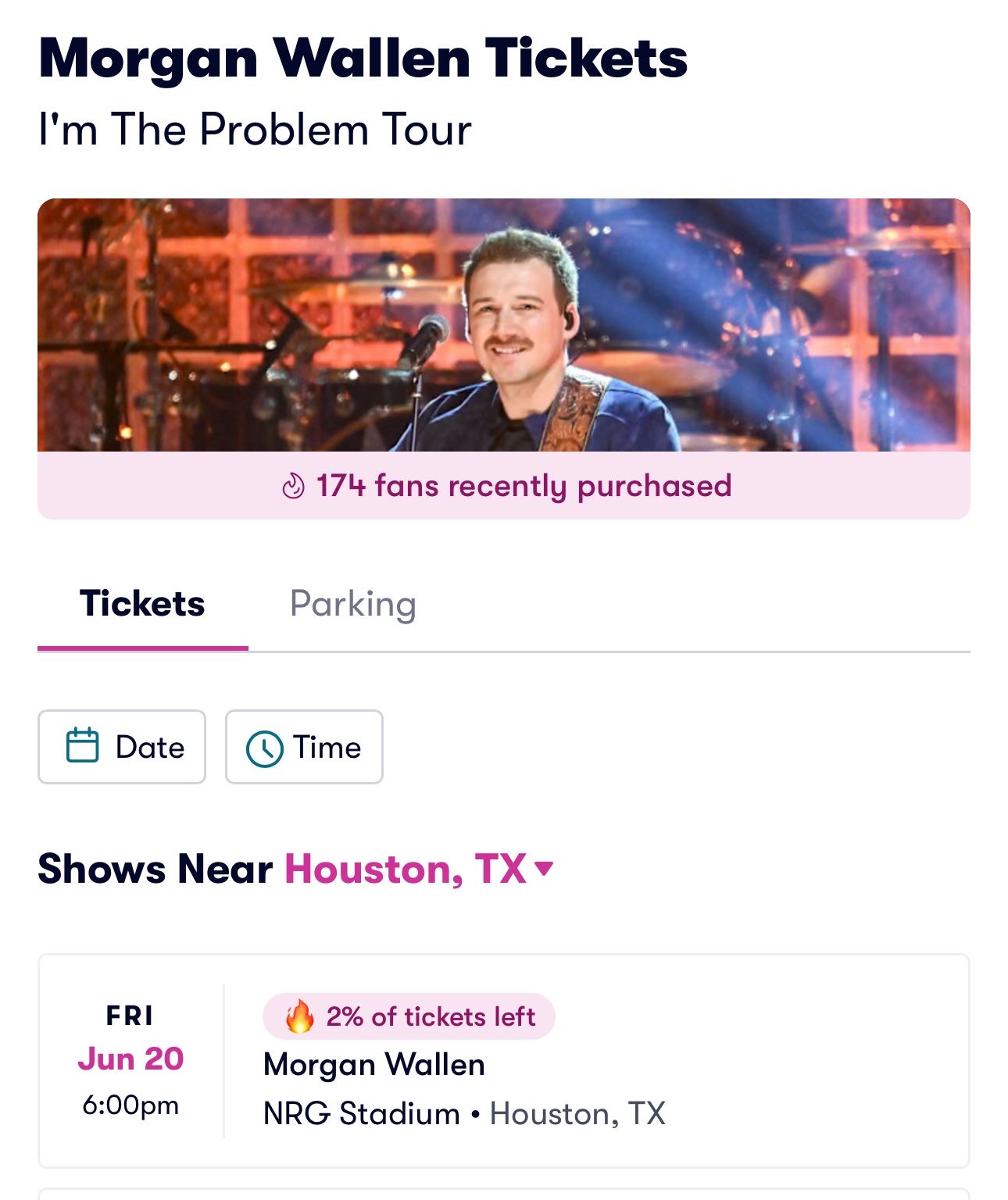 Not You Problem Tour