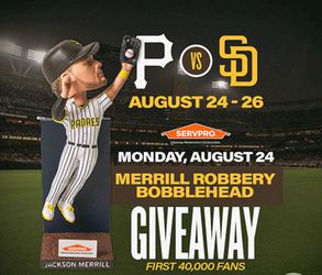 Jackson Merrill Robbery Bobblehead $34.95