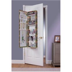 Mirrotek Full-Length Jewelry Armoire Mirror (Daphne Style)
