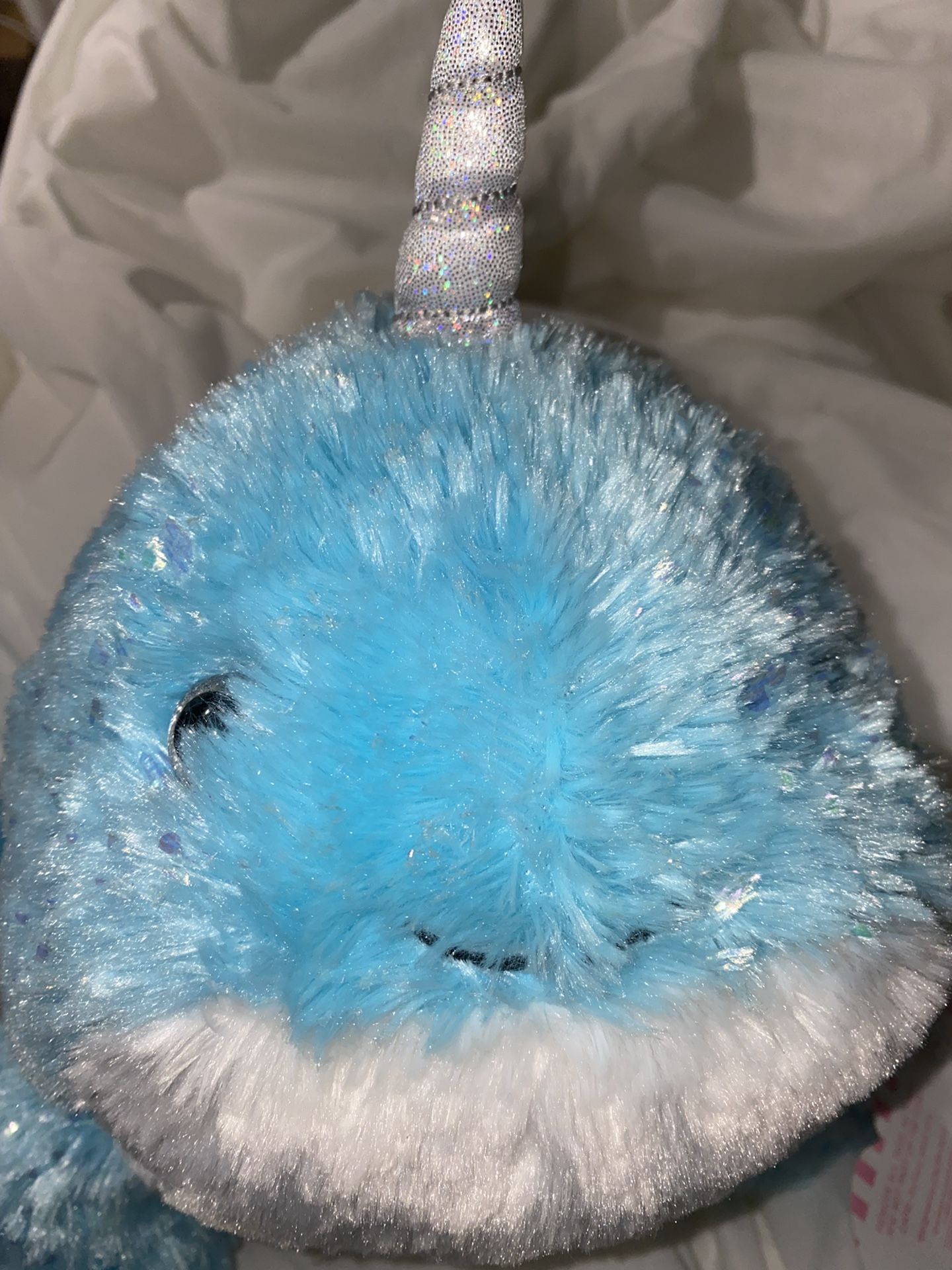 New With Tag Sparkle Narwhal Plushie