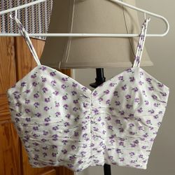 Zara Cropped Top Size XS