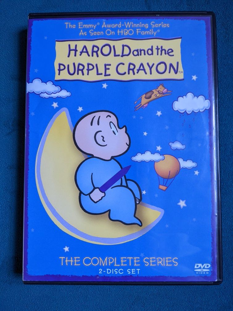 Harold And The Purple Crayon 2 Disc DVD Set