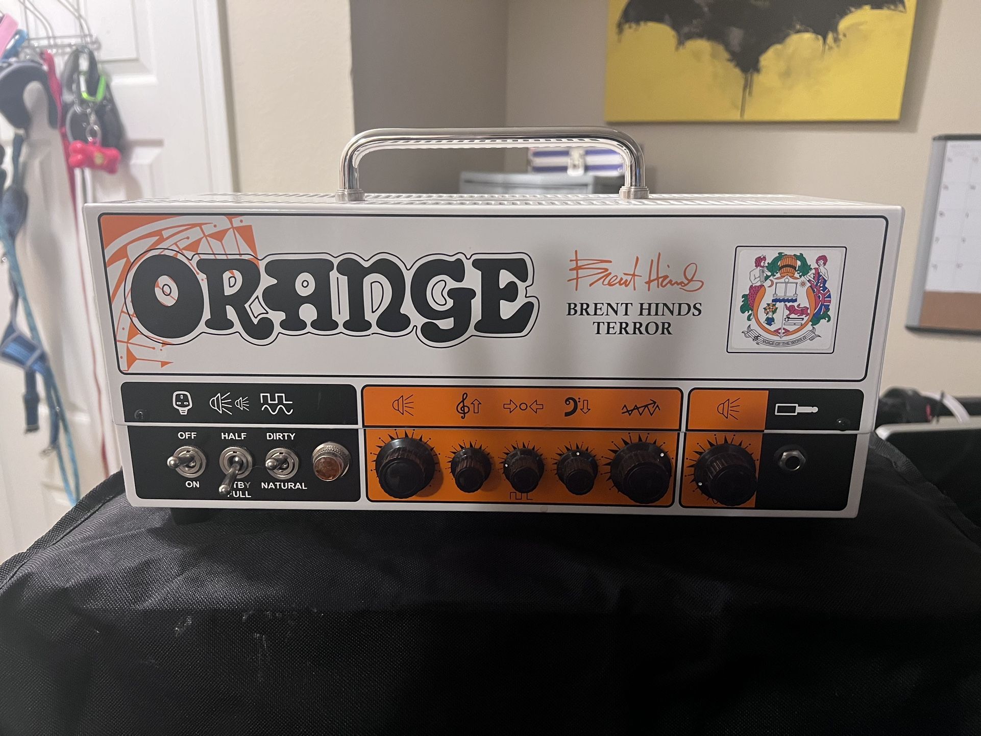 Orange Brent Hinds Terror With PPC112 Cabinet