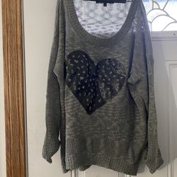Grey XL Almost Famous Sweater
