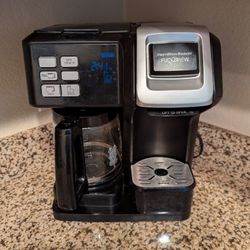Double Coffee Maker 