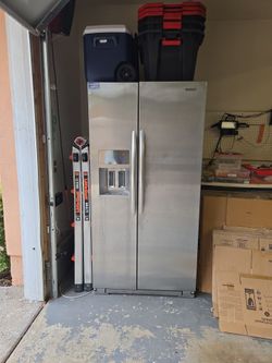 KitchenAid, Counter Depth, Stainless Steel Refrigerator, Double Door