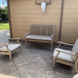 World Market Conversation Set & Chairs - Patio Furniture 