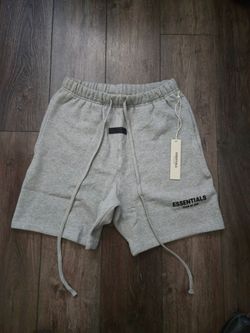 Essentials shorts oatmeal size small