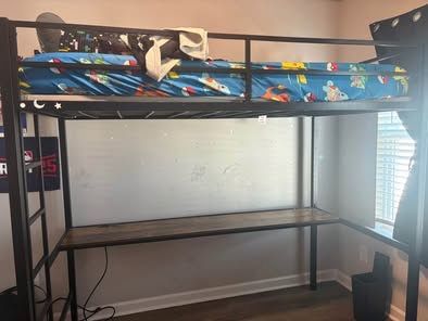 Twin Loft Bed With Desk