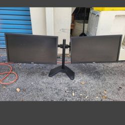 Dual 24" Computer Monitors