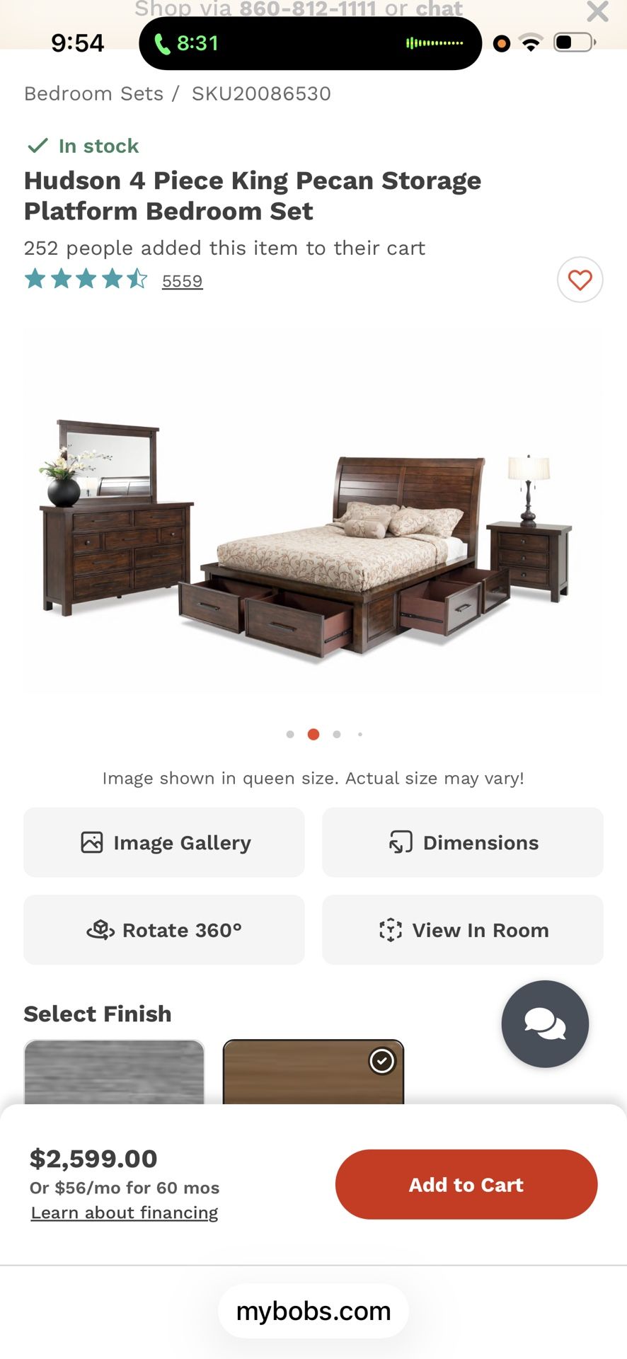 Gently Used King Bedroom Set. 