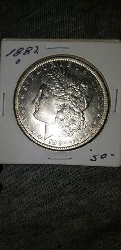 1882-O morgan dollar