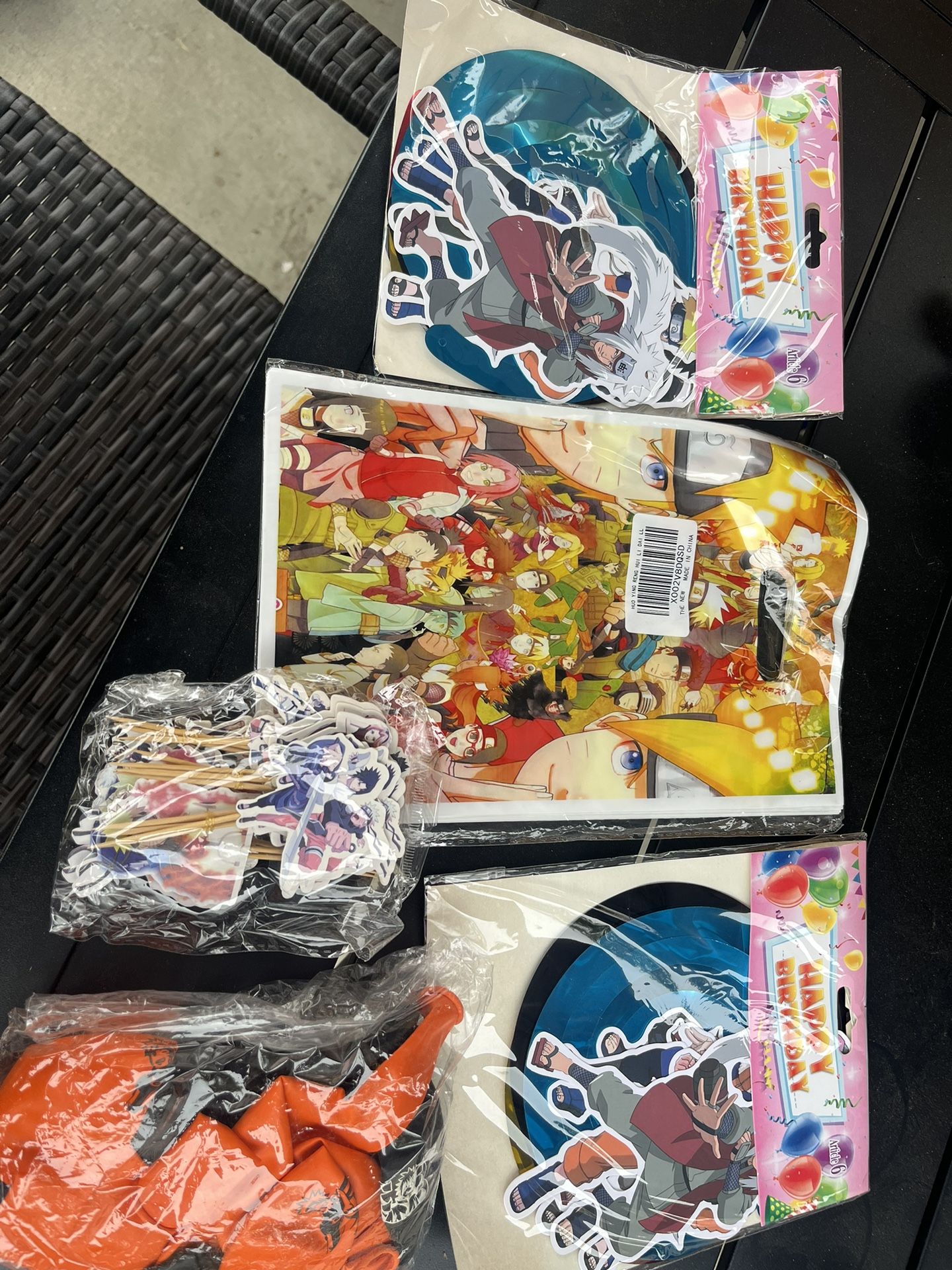 Naruto Party Supplies