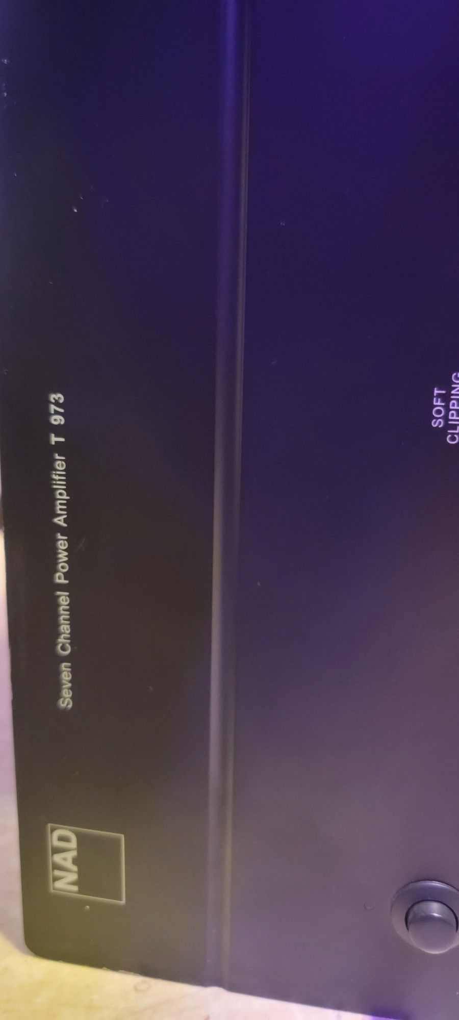 NAD T973  7 Ch Power Amplifier.  Parts Only. Not Working pick Up Only 