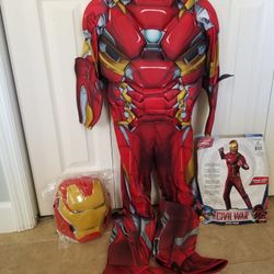 Boys Iron Man Costume, Size M