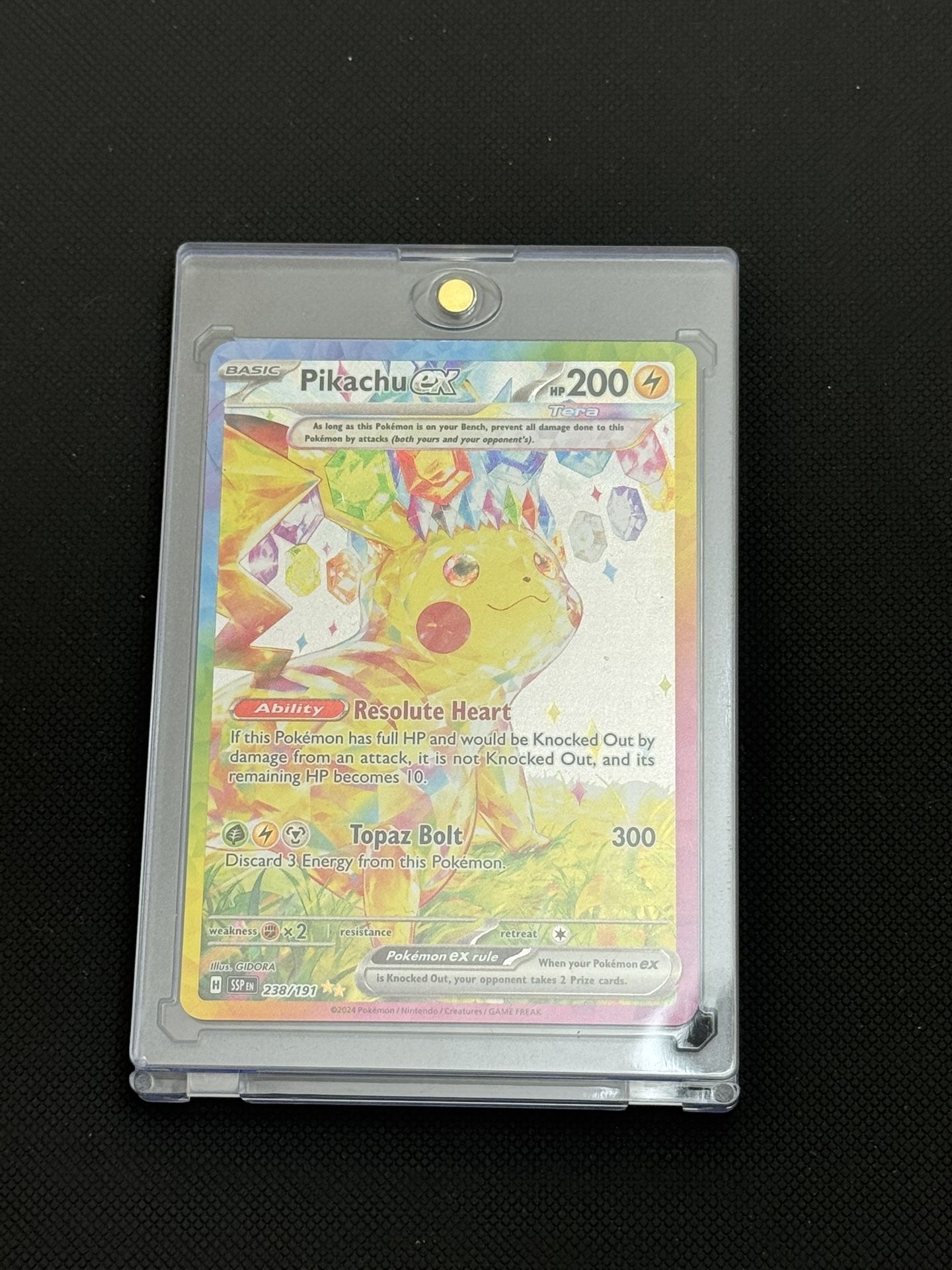 Surging Sparks Pikachu EX 238