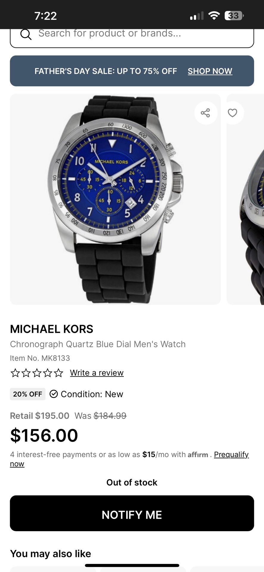 MICHAEL KORS WATCH