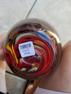 Fenton glass vase
