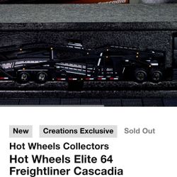 Hot Wheels  Elite 64 Freightliner Cascadia