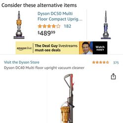 Dyson DC 40 total cleaning vacuum cleaner