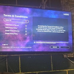 42in Smart Tv Vizio