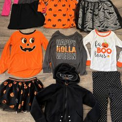 Girls size 6 Halloween clothes bundle 