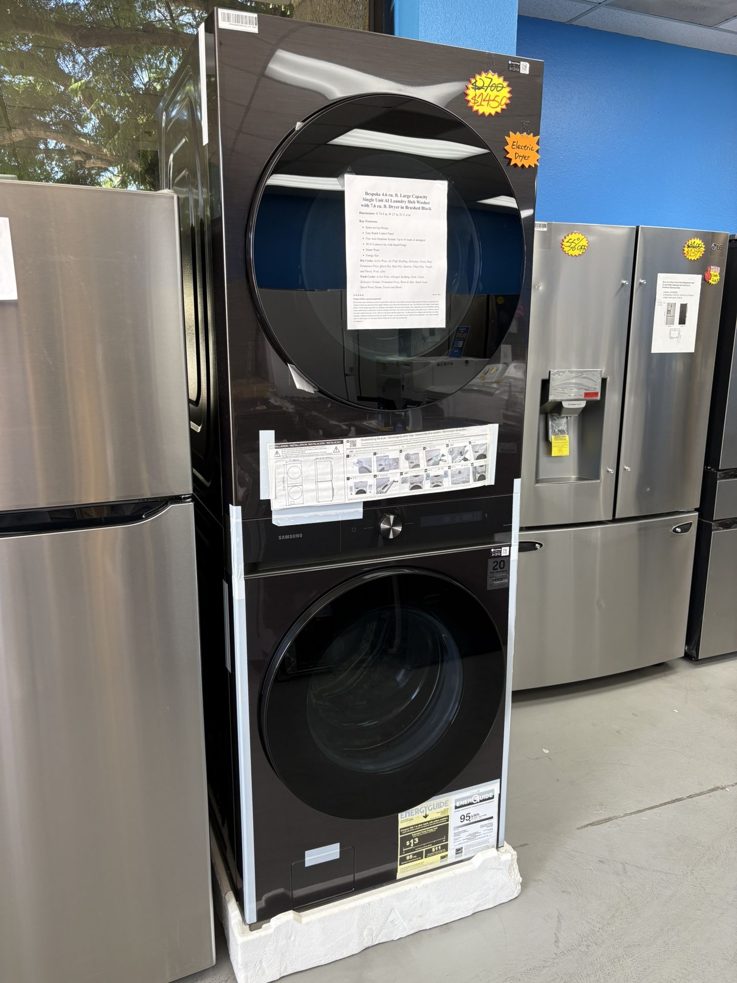 Top Rated🔥Samsung Bespoke Laundry Center