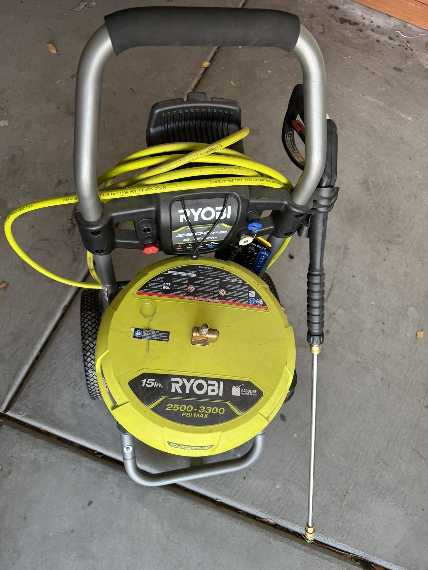 Pressure Washer 2900psi