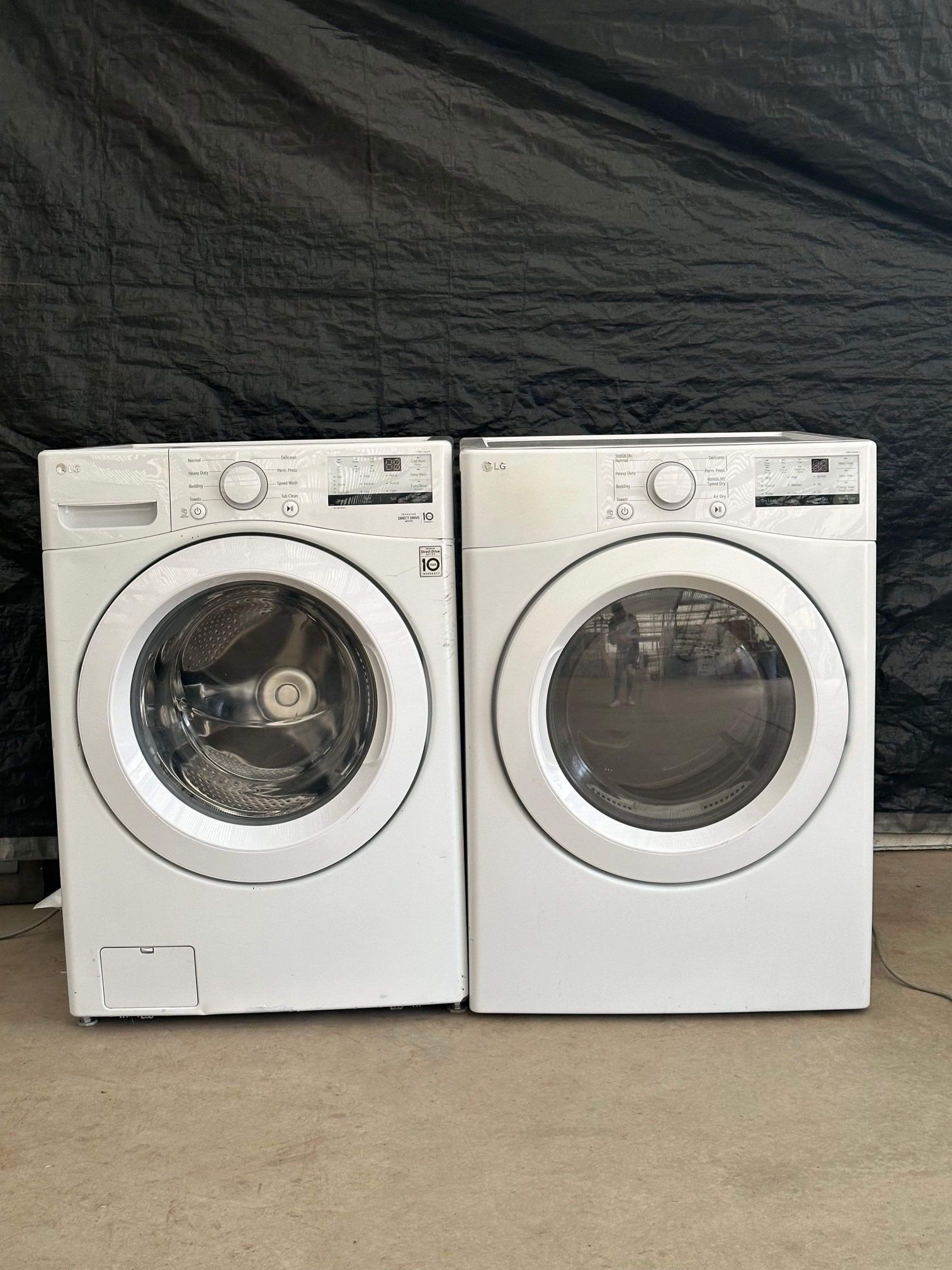LG Washer And Gas Dryer