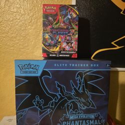 Phantasmal Flames Etb And Booster Bundle