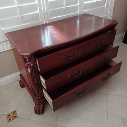 Solid  Wood  Dresser  Chest 