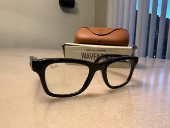 Ray-Ban Meta - Wayfarer (Gen 1) - Clear Lenses - Shiny Black