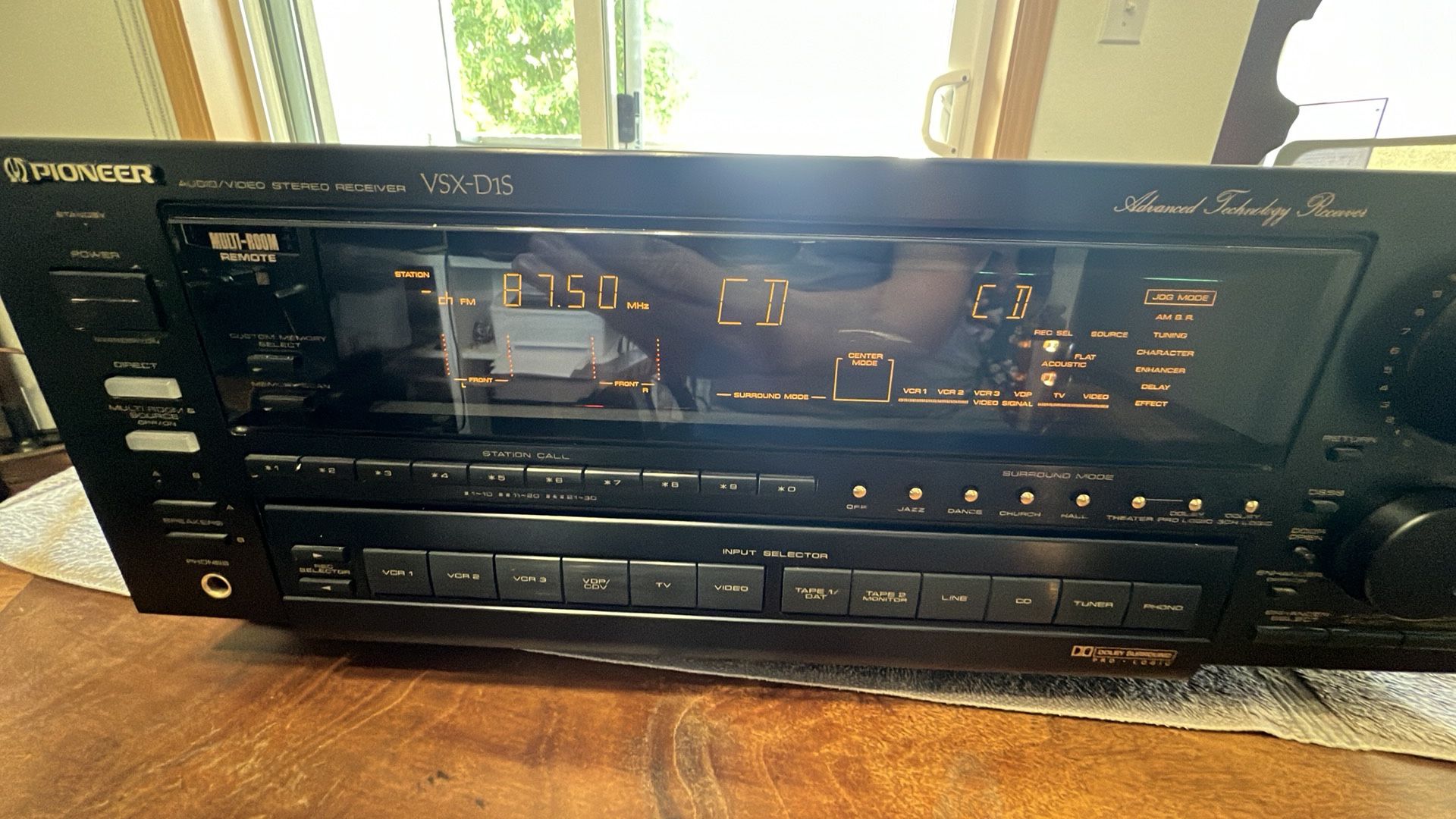 Pioneer VSX-D1S Audio Video Stereo Receiver - Working Condition - No Remote Cont