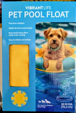 Pet pool float