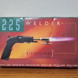 Portable 3200 Degree Push Button Electric Start Propane Torch 225 Welder Professional