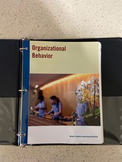 Organizational Behavior