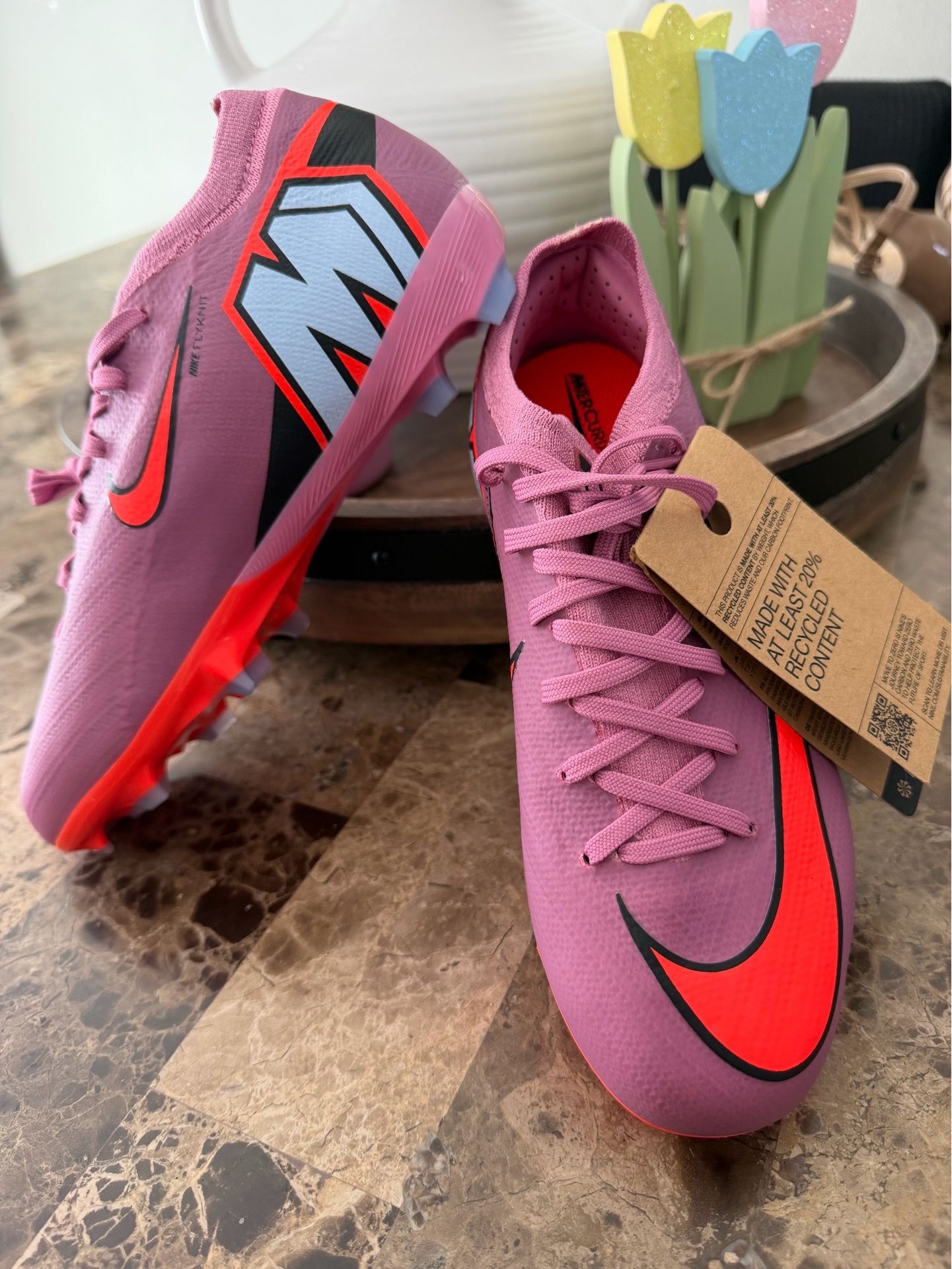 Nike Jr. Mercurial Zoom Vapor 16 Pro AG soccer cleats