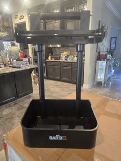 Handy Mr. Bar-BQ Towel And Condiments Holder!!