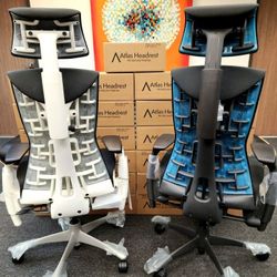 🔥BRAND NEW!🔥HERMAN MILLER LOGITECH X GAMING EMBODY CHAIRS WITH🔥ATLAS HEADREST INCLUDED🔥 ALL IN STOCK READY FOR PICK-UP  - DELIVERY  - SHIPPING 