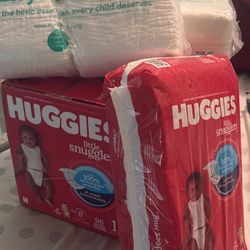 HUGGIES & BABY 2 BABY DIAPERS