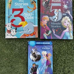Set of 3 multi storybook Disney Collection