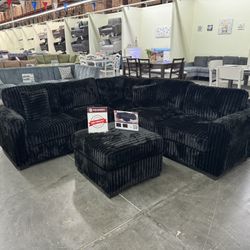 Black Sectional 