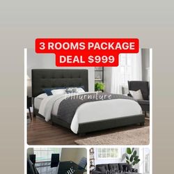 3ROOMS PACKAGE DEAL 😉🔥😘🔥🫶🔥🌺🔥🚛📦